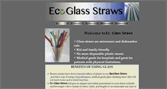 Desktop Screenshot of ecoglassstraws.com